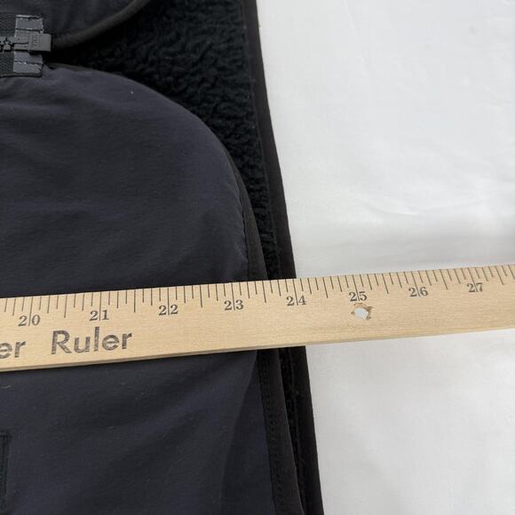 Topo Designs Jacket Mens Small Black Reversible Sherpa Fleece Zip Pockets - Picture 11 of 11